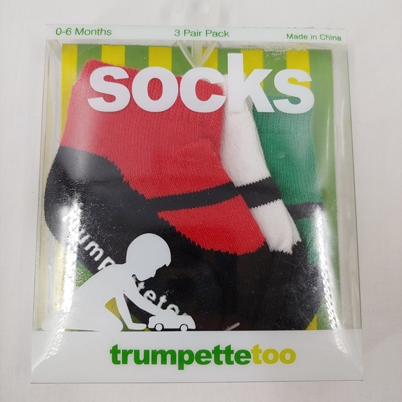 Trumpette Mary Janes Newborn Baby Girl Socks 0-6 - Picture 1 of 3